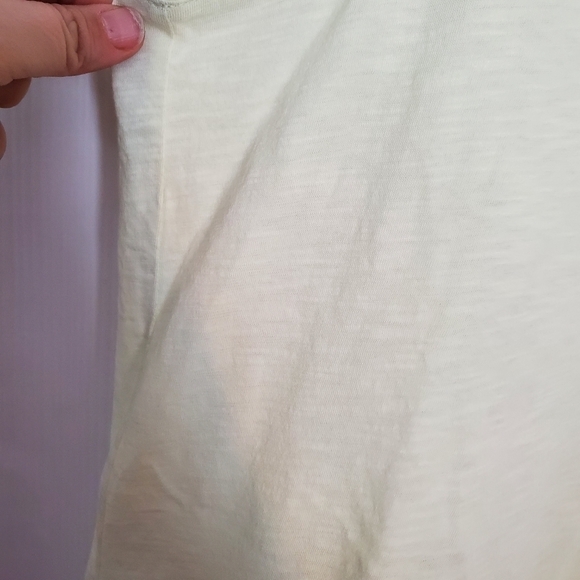 MADEWELL Organic and Conventional Cotton Neon Green/Yellow Tank - Picture 7 of 10